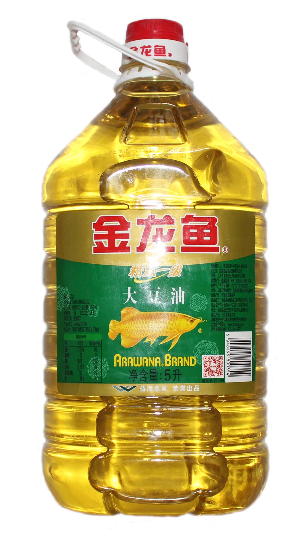 5升金龙鱼大豆油